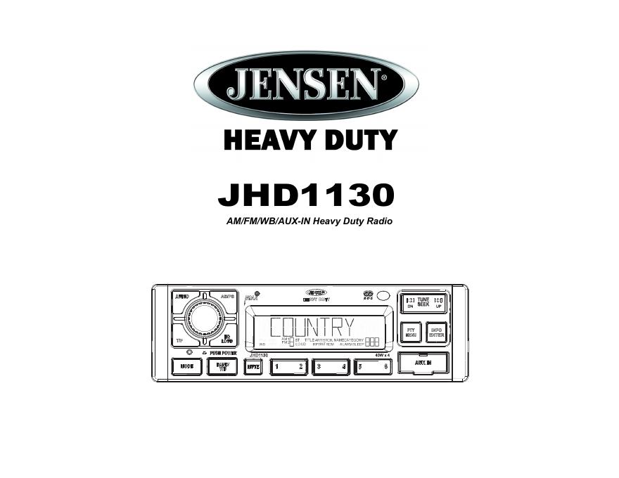 JHD1130安装及使用手册