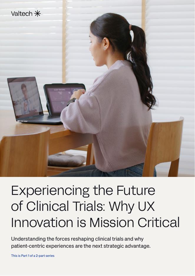 Valtech：2025年体验临床试验的未来：为什么用户体验创新至关重要报告（英文版）海报