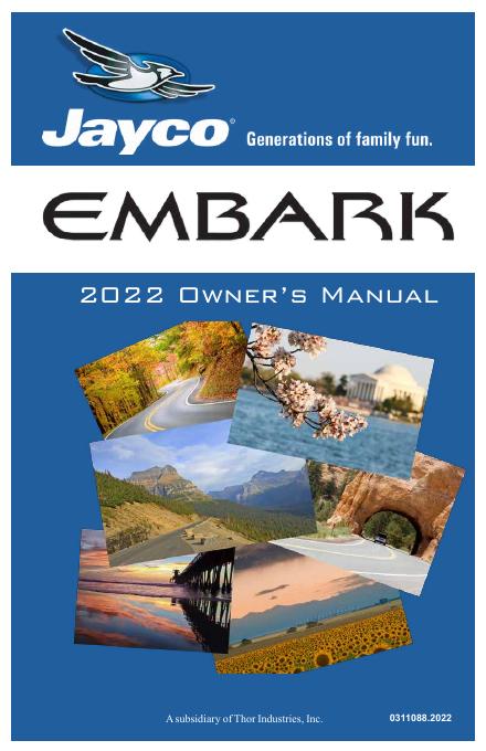 2022款Jayco Embark车主手册