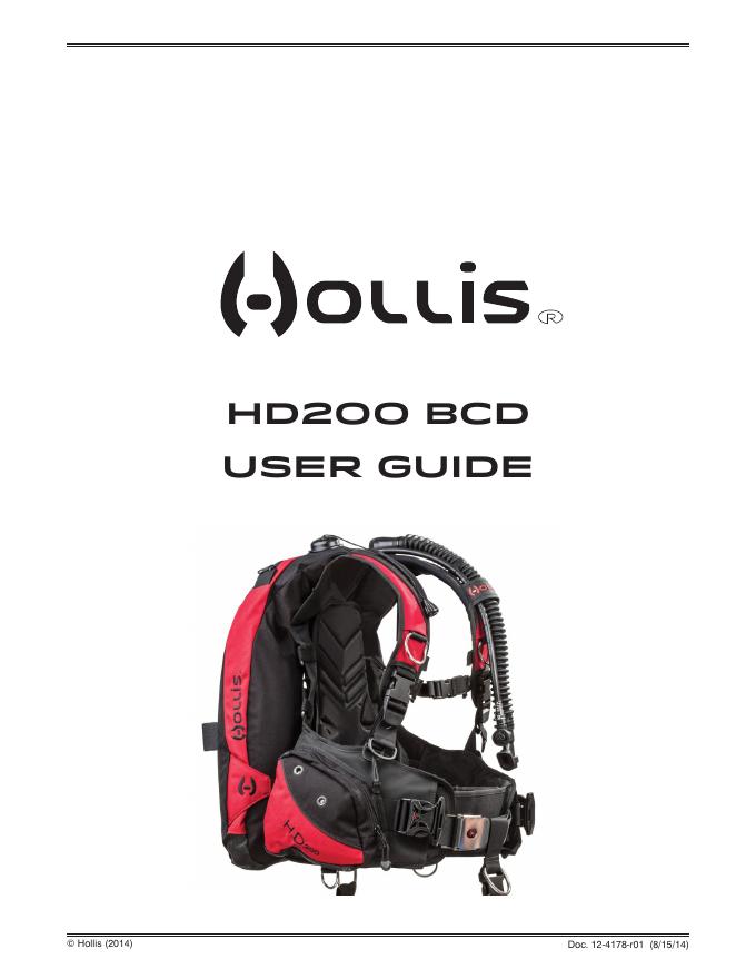 Hollis HD200 BCD使用手册