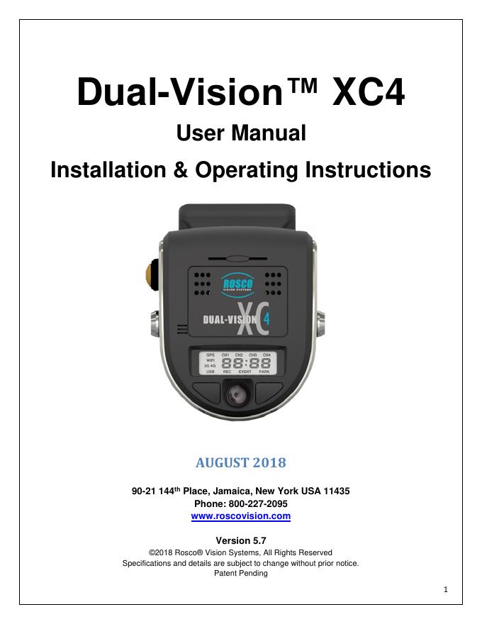 Dual-Vision™ XC4用户手册