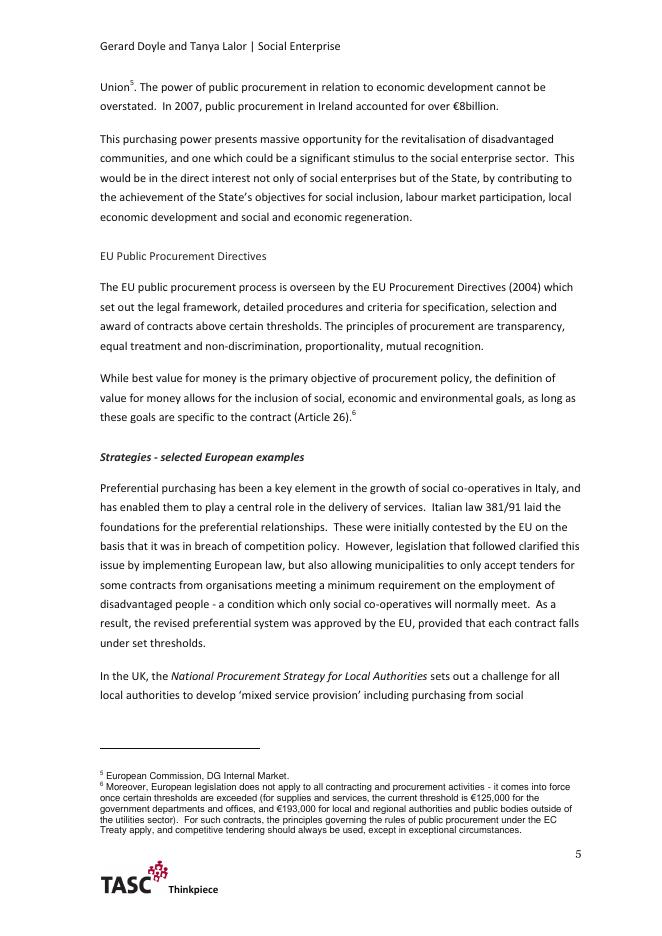 TASC：思考文章：社会企业-促进可持续经济复苏的一种被忽视的方法（英文版）_第6页