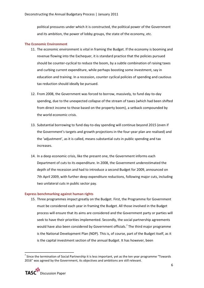 TASC：解构年度预算过程：从人权视角看（英文版）_第7页