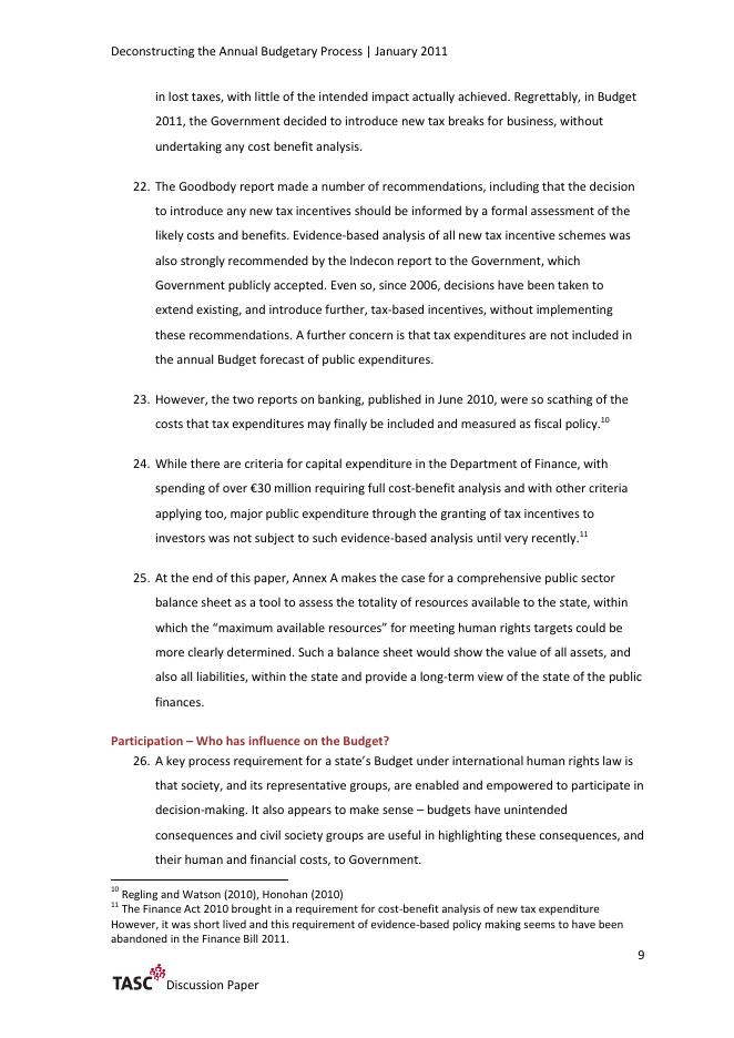 TASC：解构年度预算过程：从人权视角看（英文版）_第10页