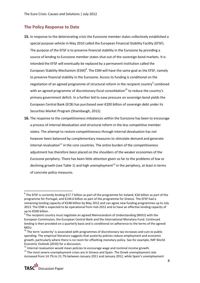 TASC：欧元危机：原因与解决方案（英文版）_第9页
