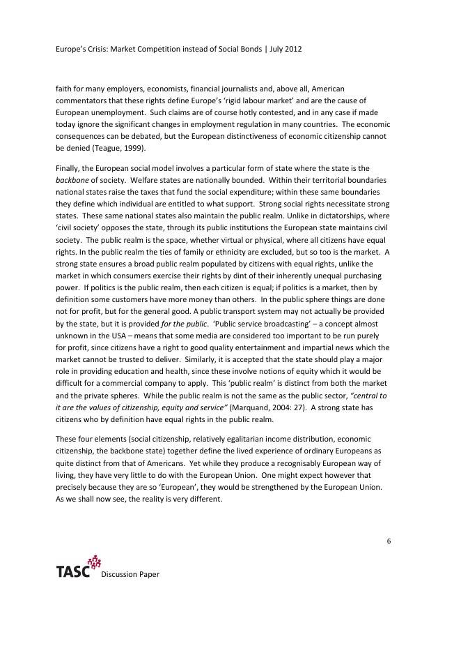 TASC：欧洲危机：市场竞争力而非社会契约（英文版）_第7页
