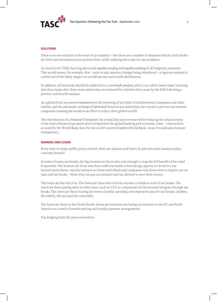 TASC：税收不公：追踪税收之路（英文版）_第8页