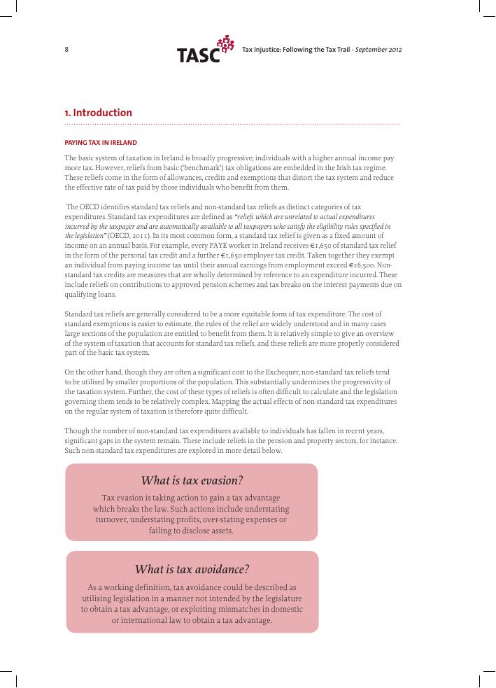 TASC：税收不公：追踪税收之路（英文版）_第9页