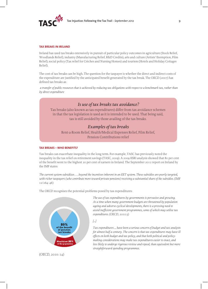 TASC：税收不公：追踪税收之路（英文版）_第10页