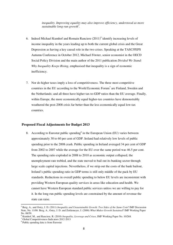 TASC：填补差距：TASC提出的更公平预算的建议（英文版）_第9页