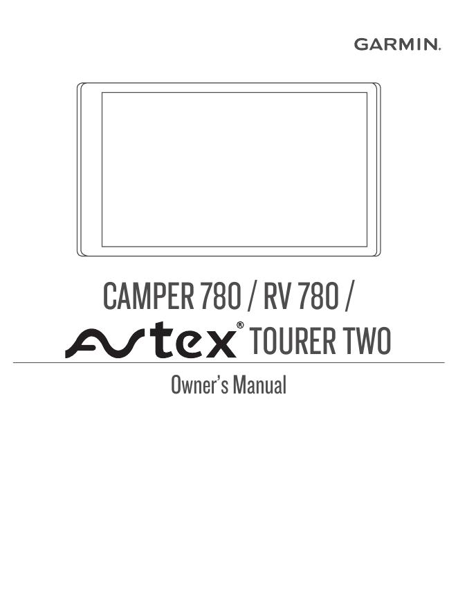 GARMIN CAMPER 780/RV 780/TOURER TWO 使用手册