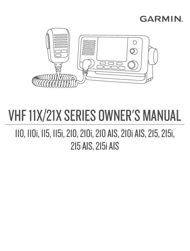 V11X/21X系列船用收发机用户手册