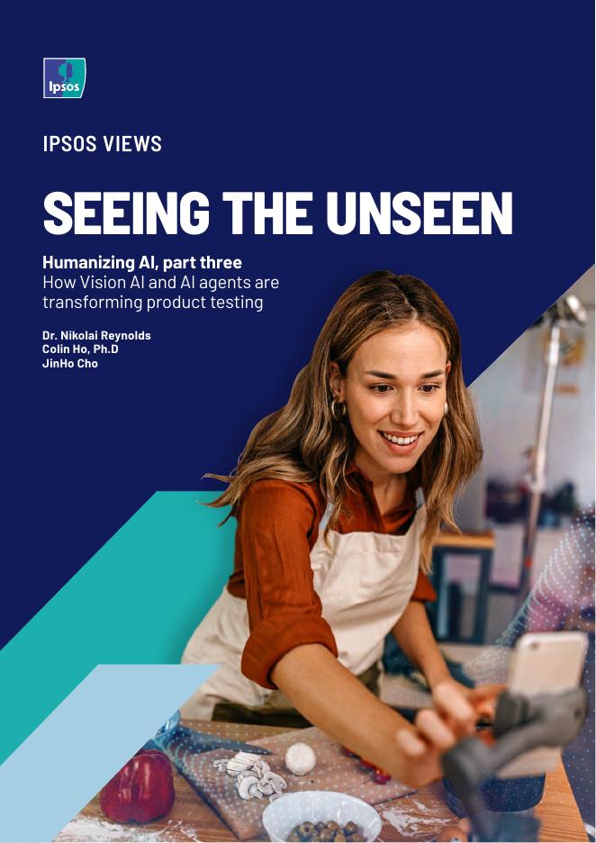 益普索：2025年人性化AI：视觉AI与AI智能体如何变革产品测试研究报告（英文版）海报