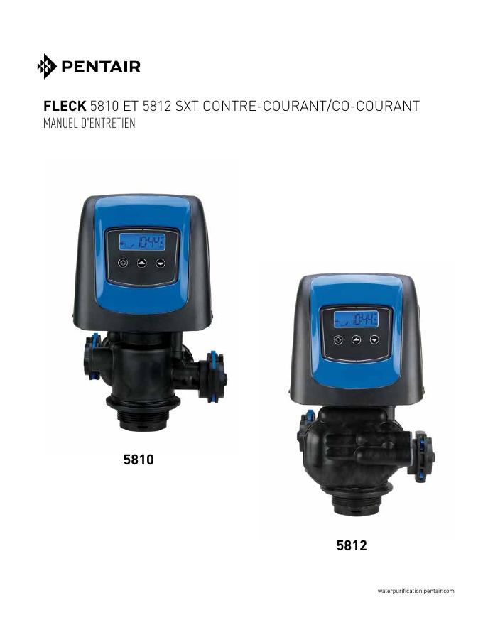 FLECK 5810 ET 5812 SXT 逆流/共流 维护手册