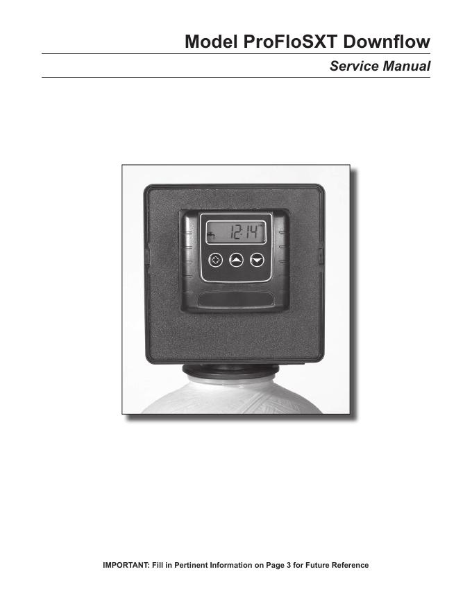 ProFloSXT节水型阀门使用手册