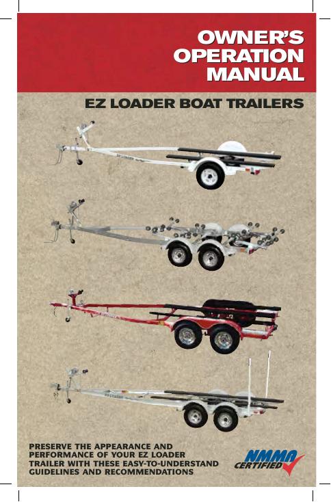EZ Loader 船拖车使用手册
