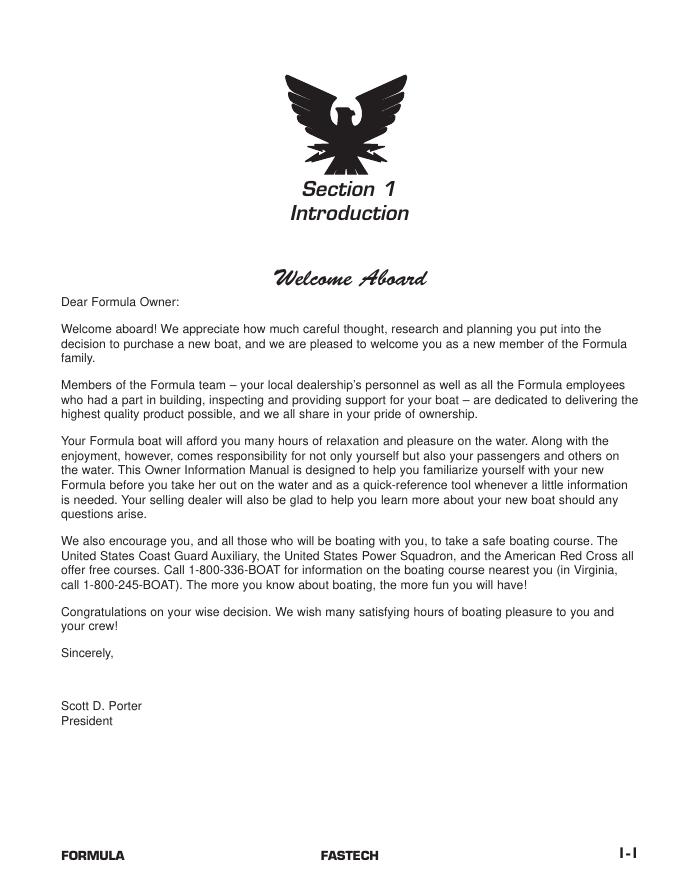 Formula船主手册