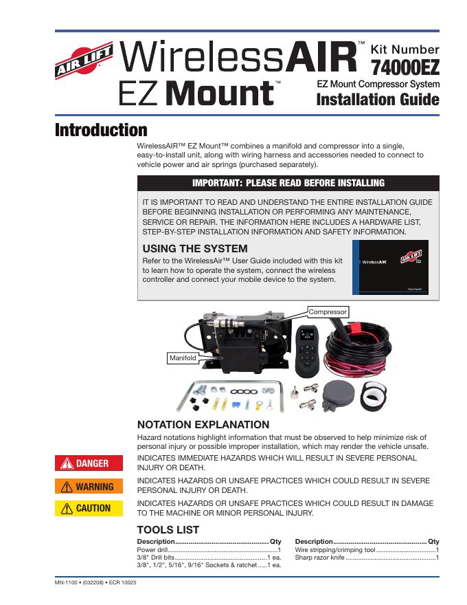 74000EZ 安装手册
