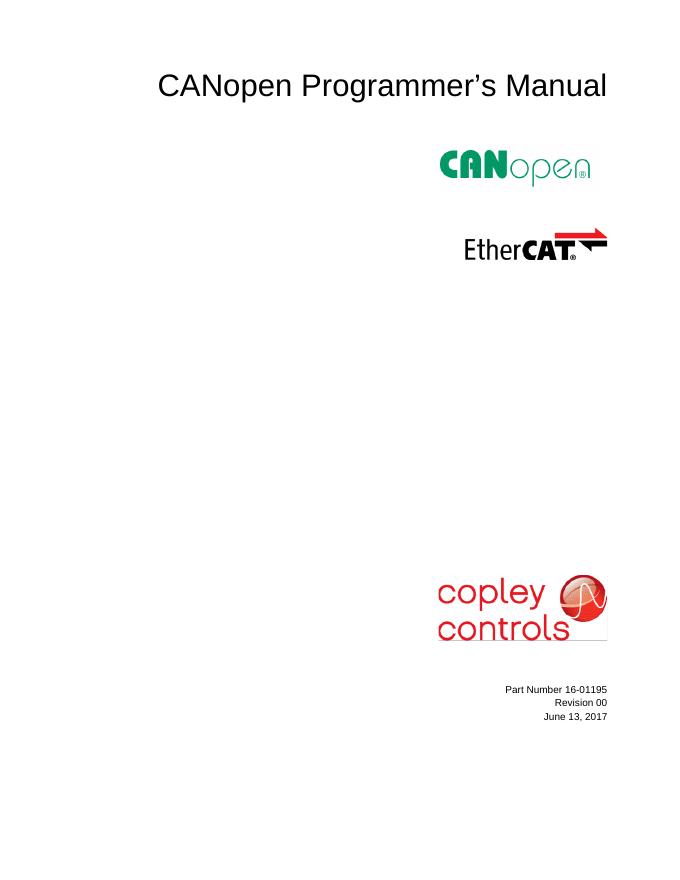 CANopen程序员手册