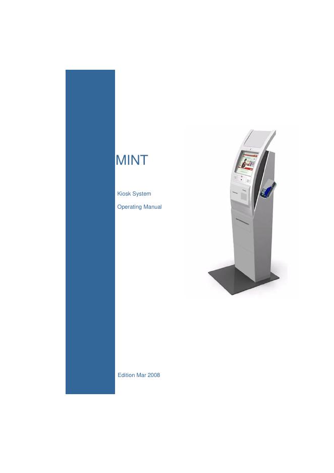 MINT Kiosk System Operating Manual