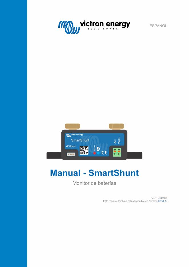 SmartShunt电池监测器使用手册