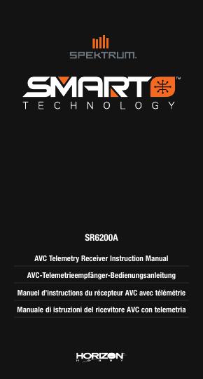 AVC无线电遥控接收机SR6200A使用手册