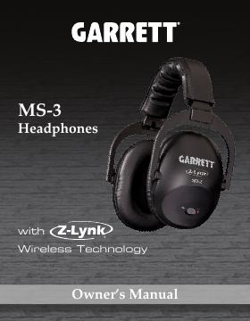 Garrett MS-3无线Z-Lynk耳机用户手册