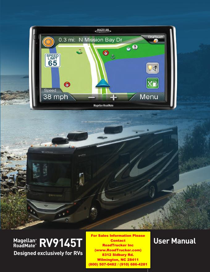 Magellan RoadMate RV9145T用户手册