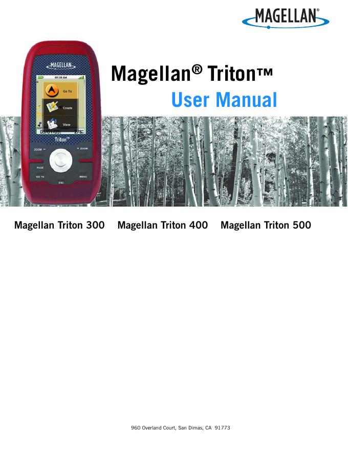 Magellan Triton用户手册