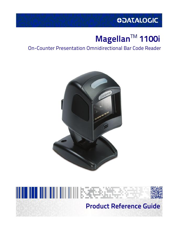 MagellanTM 1100i 台面式展示全向条码扫描器产品参考手册