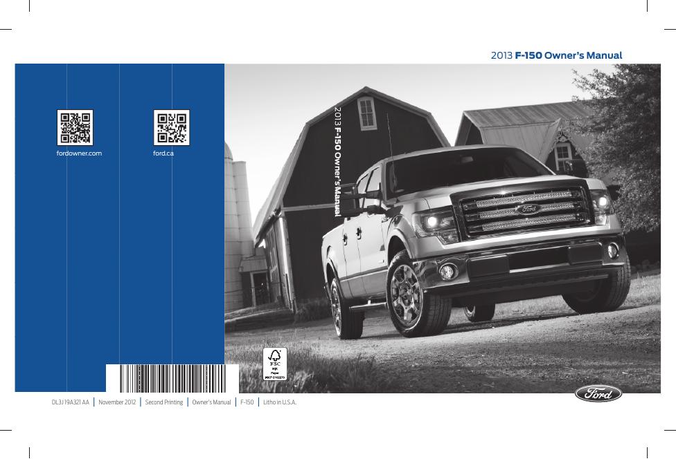 2013 款 F-150 车主手册