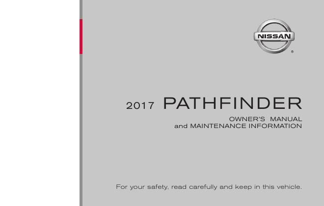 2017日产Pathfinder车主使用手册