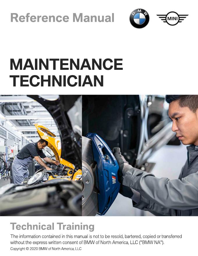 BMW 北美公司维修保养参考手册