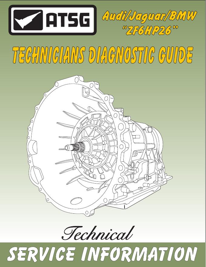 ZF6HP26变速箱维修手册