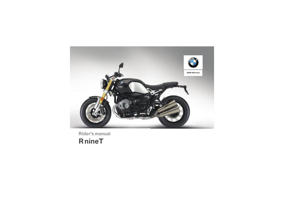 BMW RnineT 使用手册