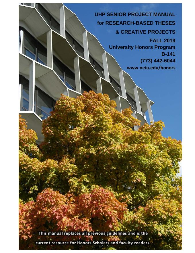 新泽西州立大学荣誉项目研究项目手册