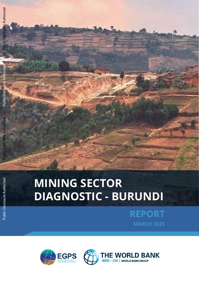 世界银行：2025年布隆迪采矿业诊断报告（英文版）海报