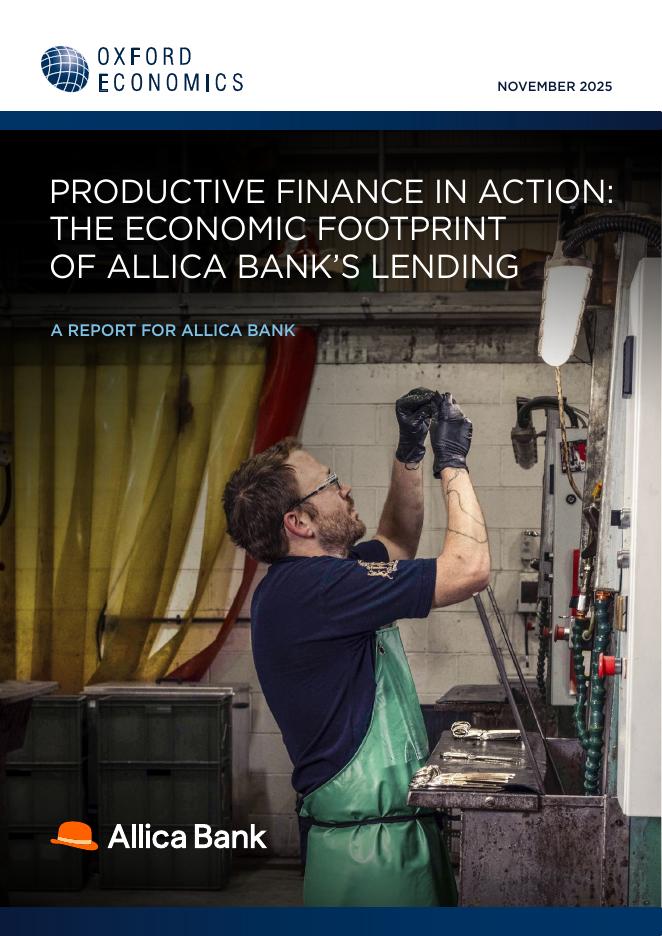 牛津经济研究院：2025年生产性金融在行动：Allica银行贷款的经济足迹报告（英文版）海报