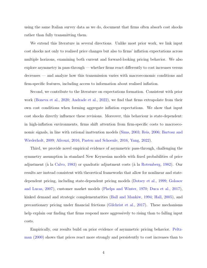 国际清算银行：投入价格对企业预期和决策的不对称和异质传递（英文版）_第6页