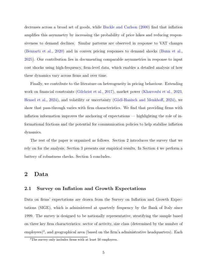 国际清算银行：投入价格对企业预期和决策的不对称和异质传递（英文版）_第7页