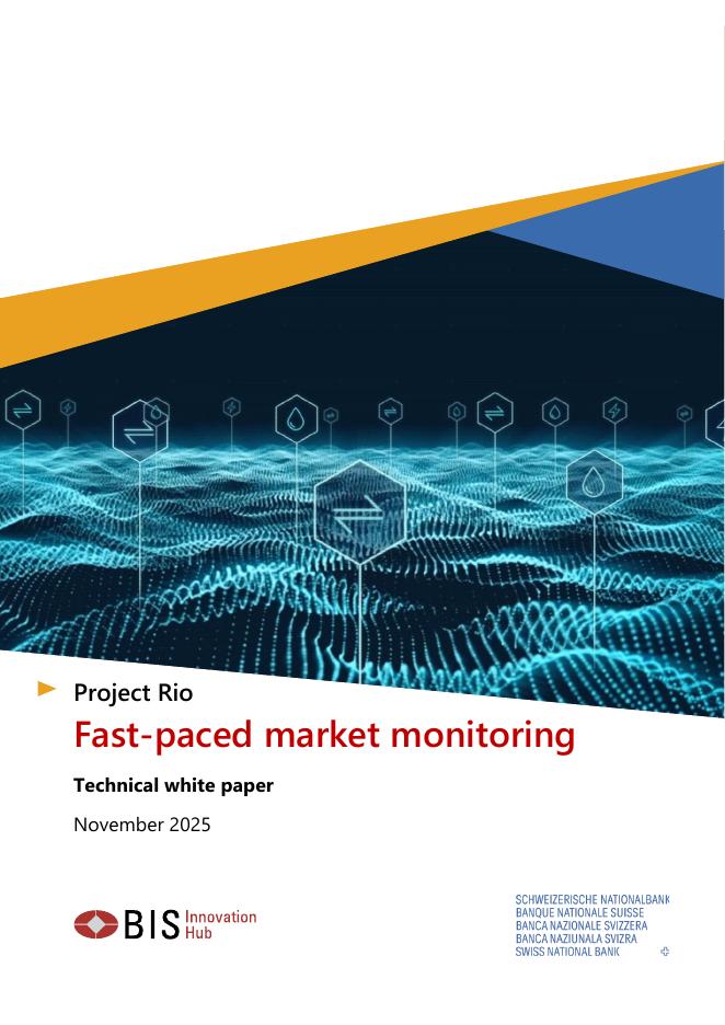 国际清算银行：2025年里约项目：快节奏的市场监测白皮书（英文版）海报
