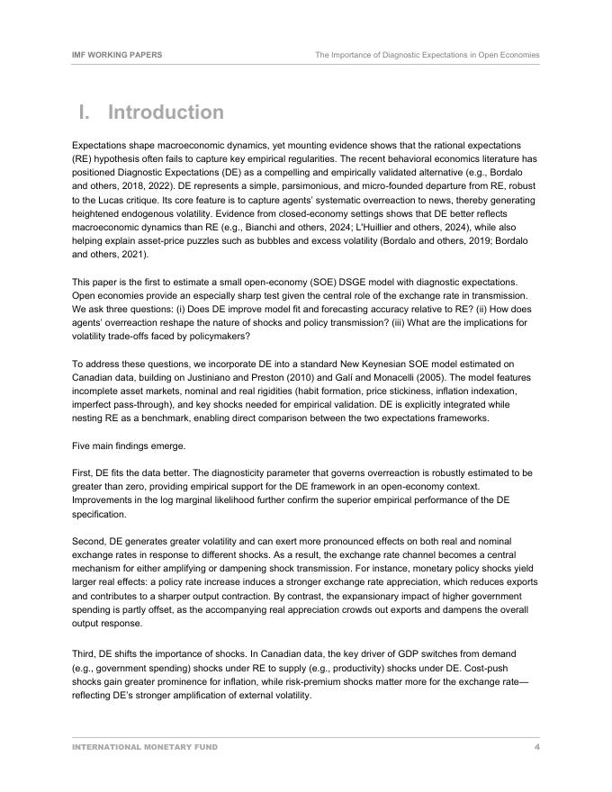 国际货币基金组织：诊断预期在开放经济中的重要性（英文版）_第6页