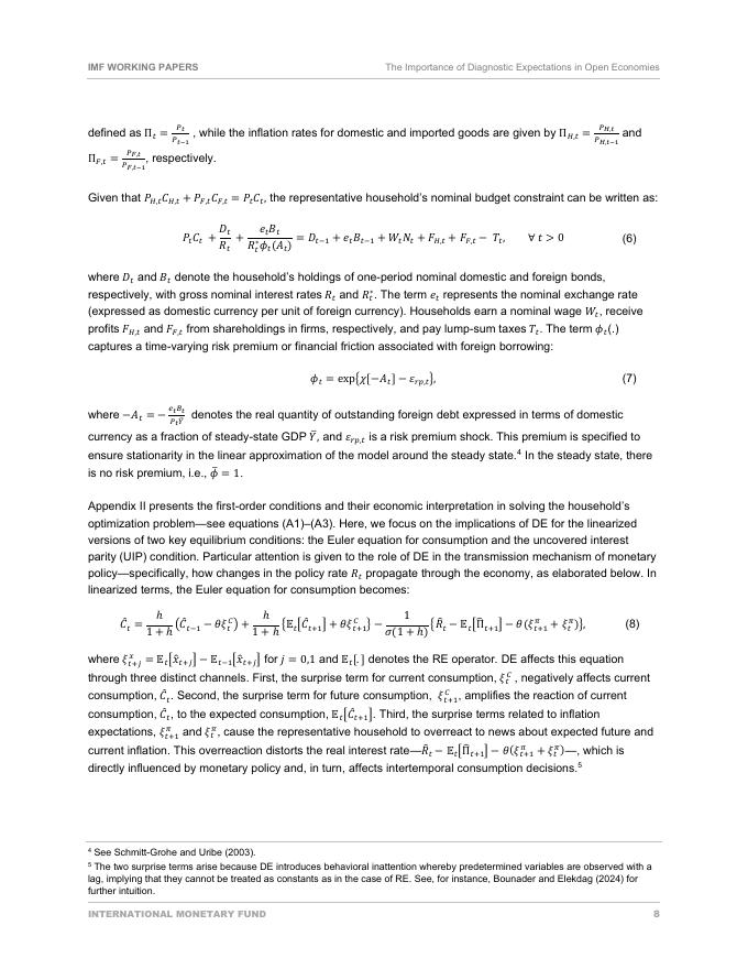 国际货币基金组织：诊断预期在开放经济中的重要性（英文版）_第10页