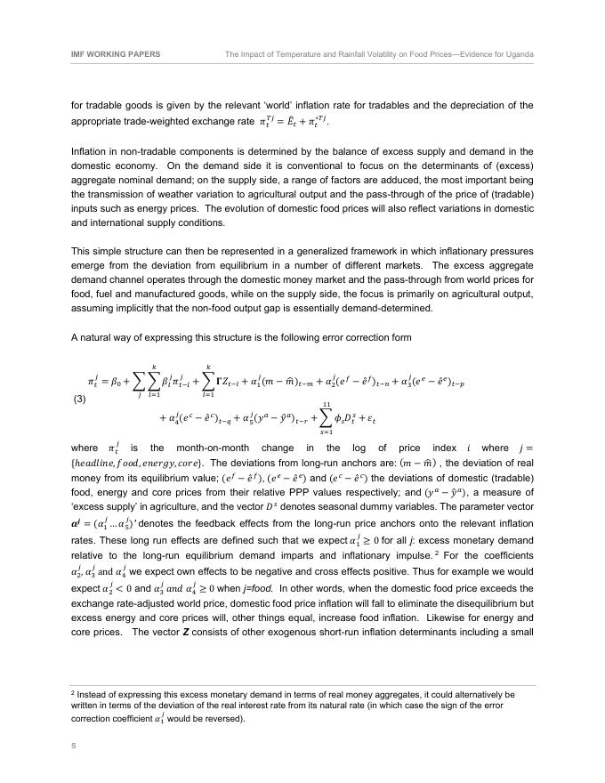 国际货币基金组织：温度和降雨波动对粮食价格的影响-乌干达的证据（英文版）_第7页