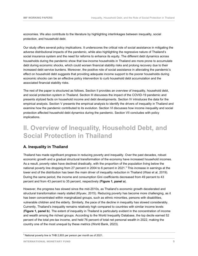 国际货币基金组织：泰国的不平等、家庭债务和社会保护的作用（英文版）_第7页