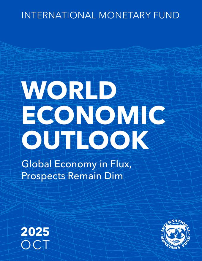 国际货币基金组织：2025年全球经济风云变幻，前景依然黯淡报告（英文版）海报