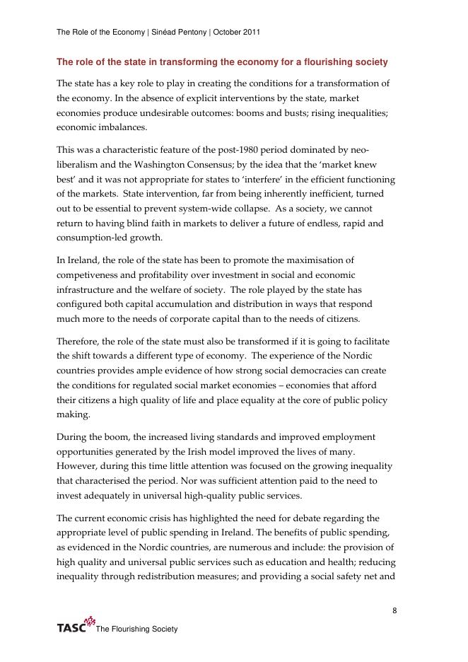 TASC：繁荣社会-经济的作用（英文版）_第9页