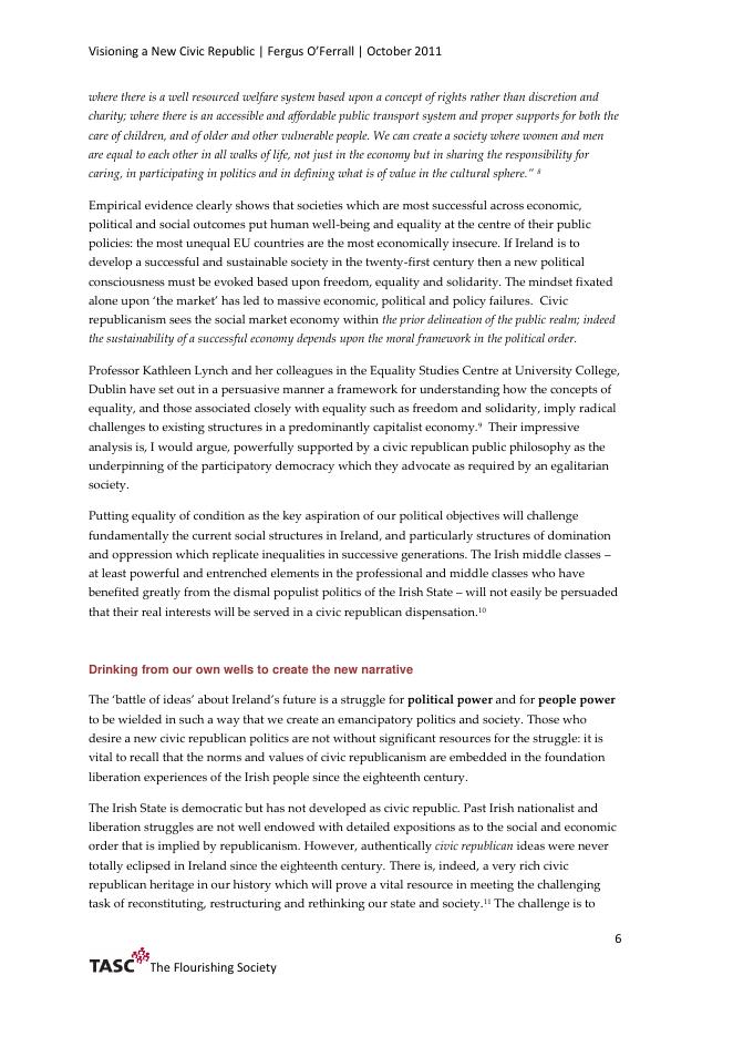 TASC：弗格斯·奥费拉尔展望新的公民共和国（英文版）_第7页