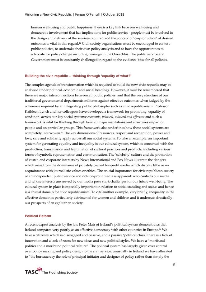 TASC：弗格斯·奥费拉尔展望新的公民共和国（英文版）_第9页