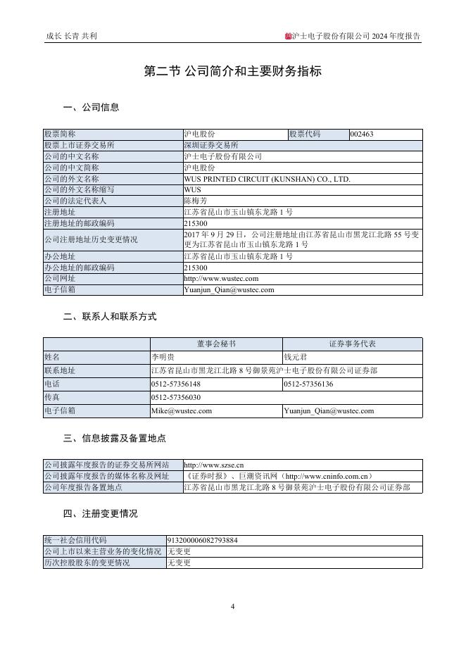 002463-沪电股份：2024年年度报告全文(更正后)_第6页